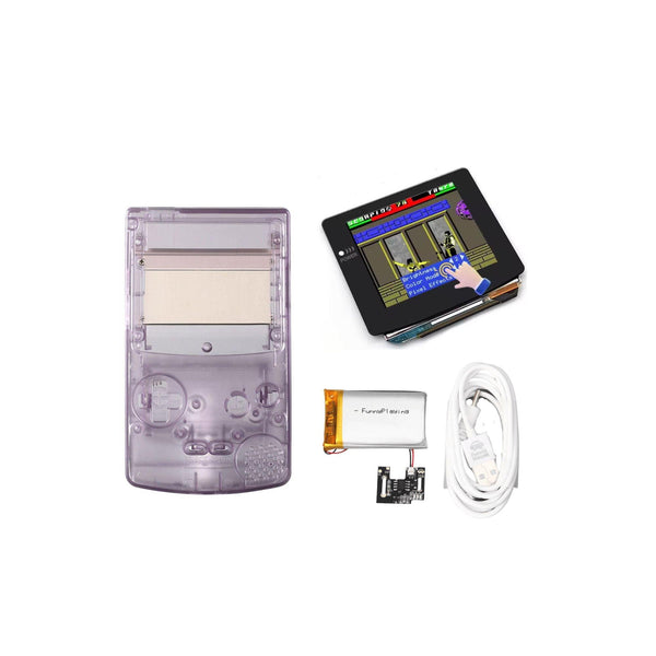 GBC Modding Bundle Saver! Laminated Screen, Shell, Battery Mod & Case!