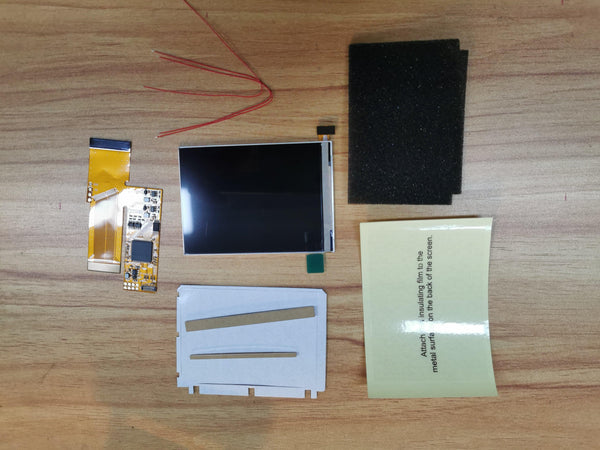 GBA v2 Screen and Ribbon Kit - LG IPS - Retro Gaming Parts